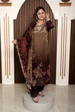 Load image into Gallery viewer, Designer Kurti Pant & Dupatta Set | Elegant Women's Ethnic Wear