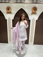 Load image into Gallery viewer, Pakistani Cotton Suit with Farsi Pants