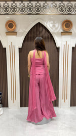 Load image into Gallery viewer, Designer Frock Palazzo Set | Elegant Women's Ethnic Wear