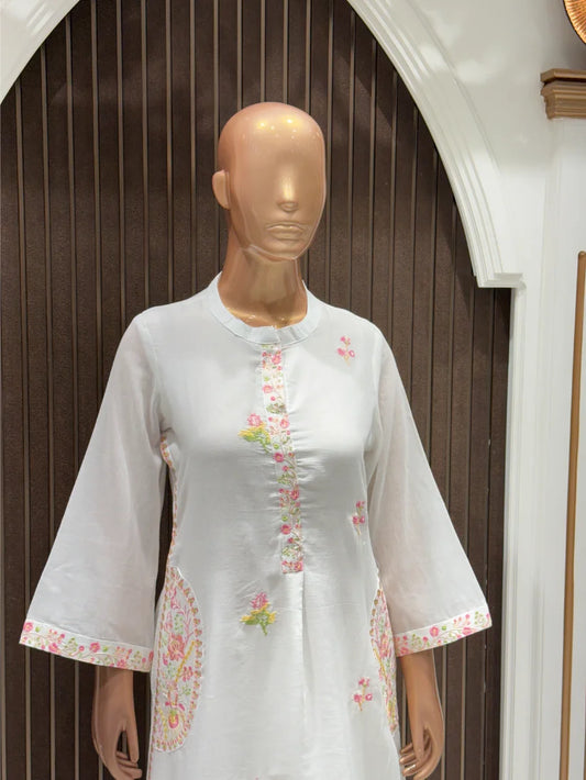 Pearl Resham Mull Cotton Cord Set