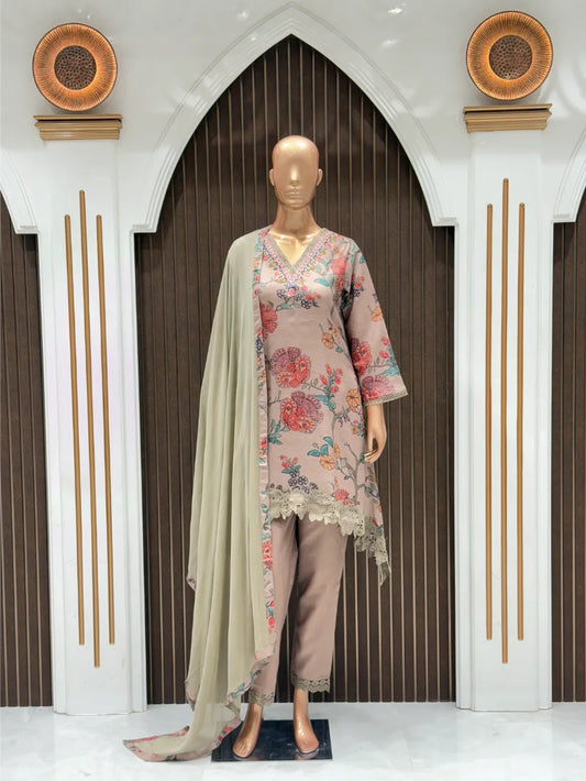 Blush Garden Kota Check Cord Set