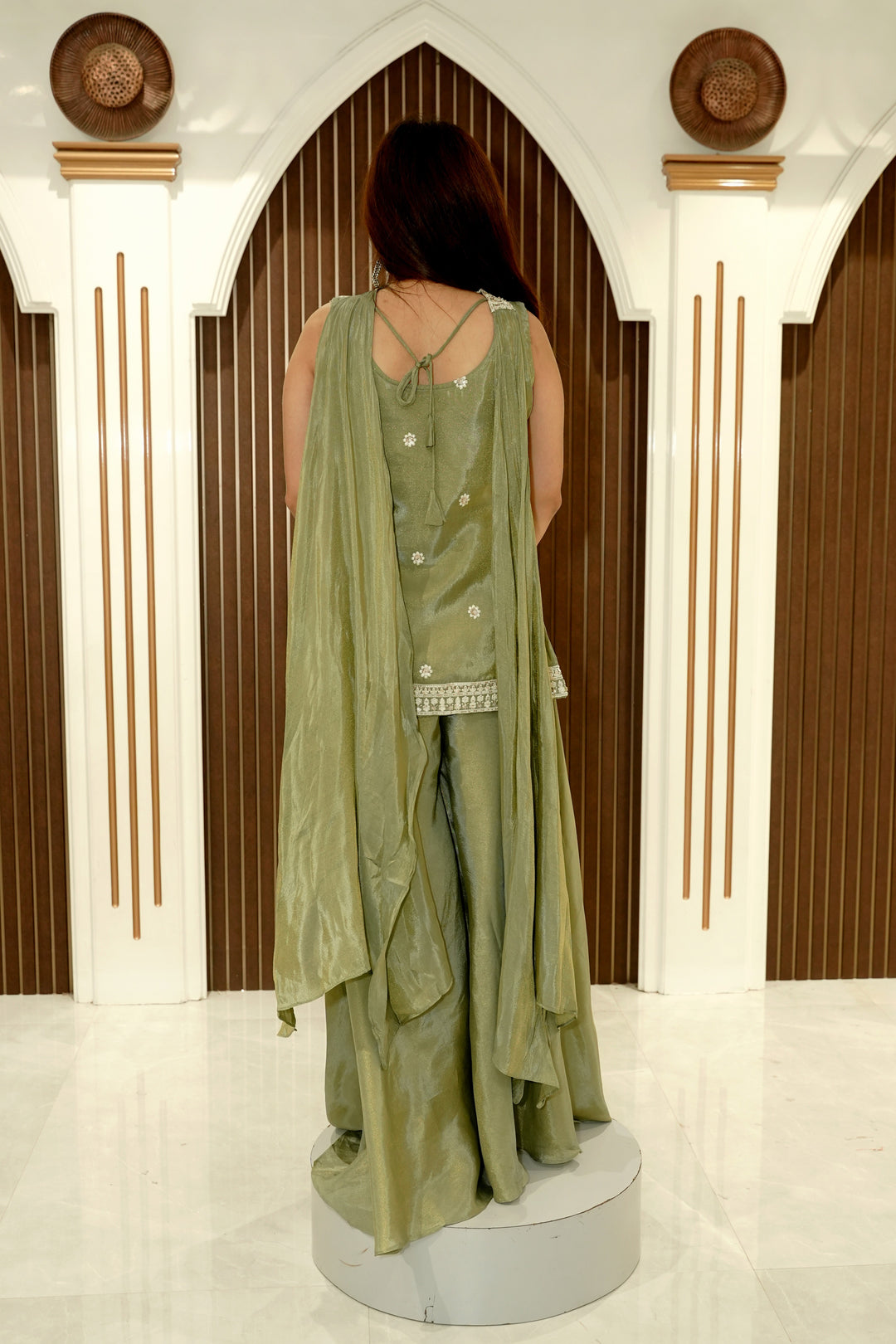 Elegant Paplone Palazzo Set | Elegant Women's Ethnic Wear