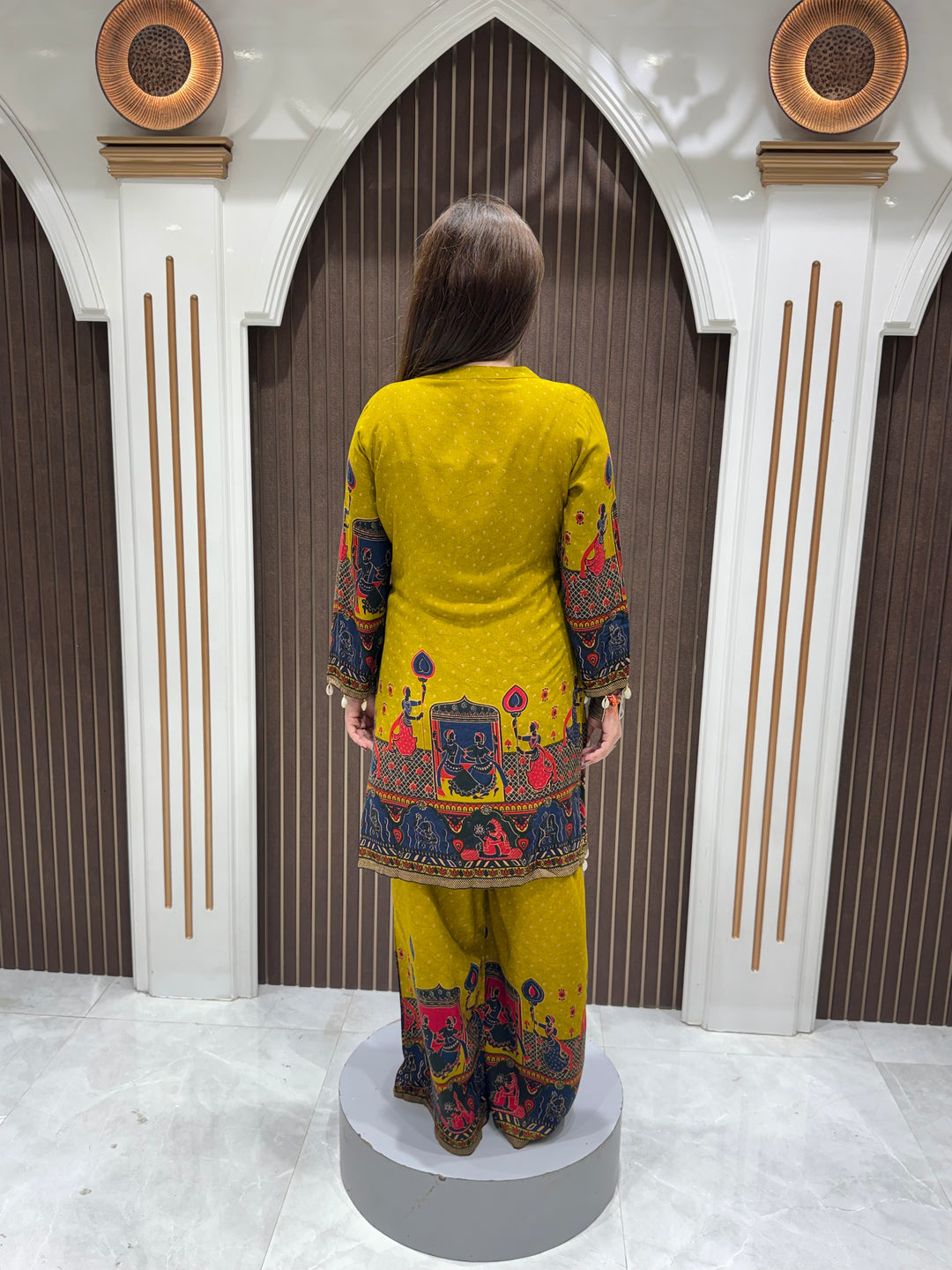 Women's Premium Cotton Printed Co-Ord Set | Ethnic Cotton Two-Piece Outfit
