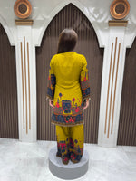 Load image into Gallery viewer, Women's Premium Cotton Printed Co-Ord Set | Ethnic Cotton Two-Piece Outfit
