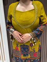 Load image into Gallery viewer, Women's Premium Cotton Printed Co-Ord Set | Ethnic Cotton Two-Piece Outfit
