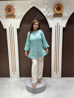 Load image into Gallery viewer, Women's Premium Cotton Co-Ord Set | Stylish Cotton Two-Piece Outfit
