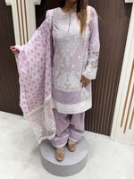 Load image into Gallery viewer, Pakistani Cotton Suit with Farsi Pants
