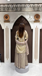 Load image into Gallery viewer, HANDWORK RAMP PALAZZO KURTI SET WITH DUPATTA | ELEGANT WOMEN'S ETHNIC WEAR
