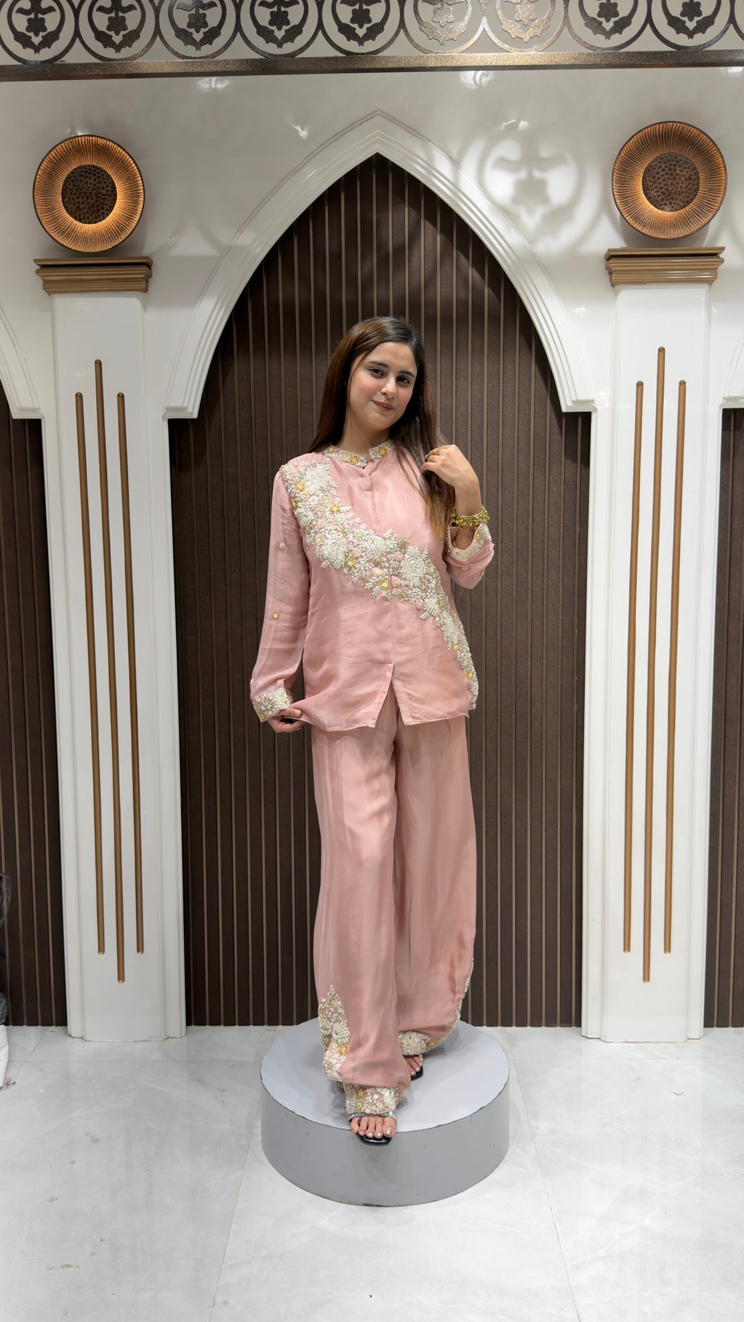 Designer Handwork Cord-Set | Elegant Women's Ethnic Wear